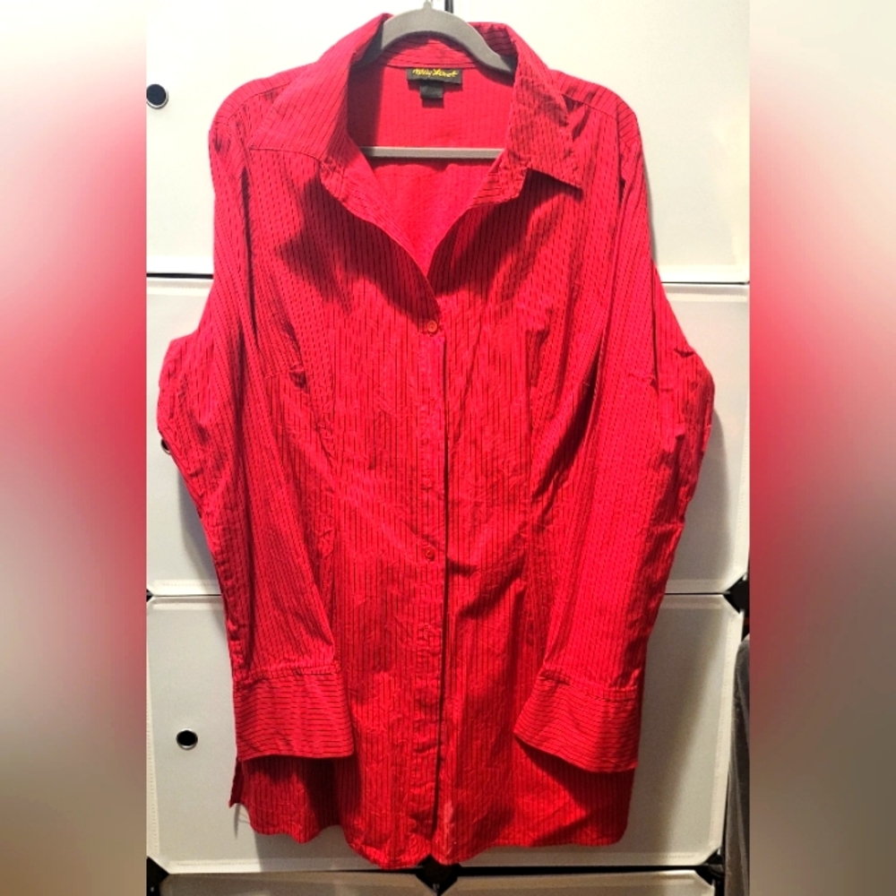 Ashley Stewart shirt dress
